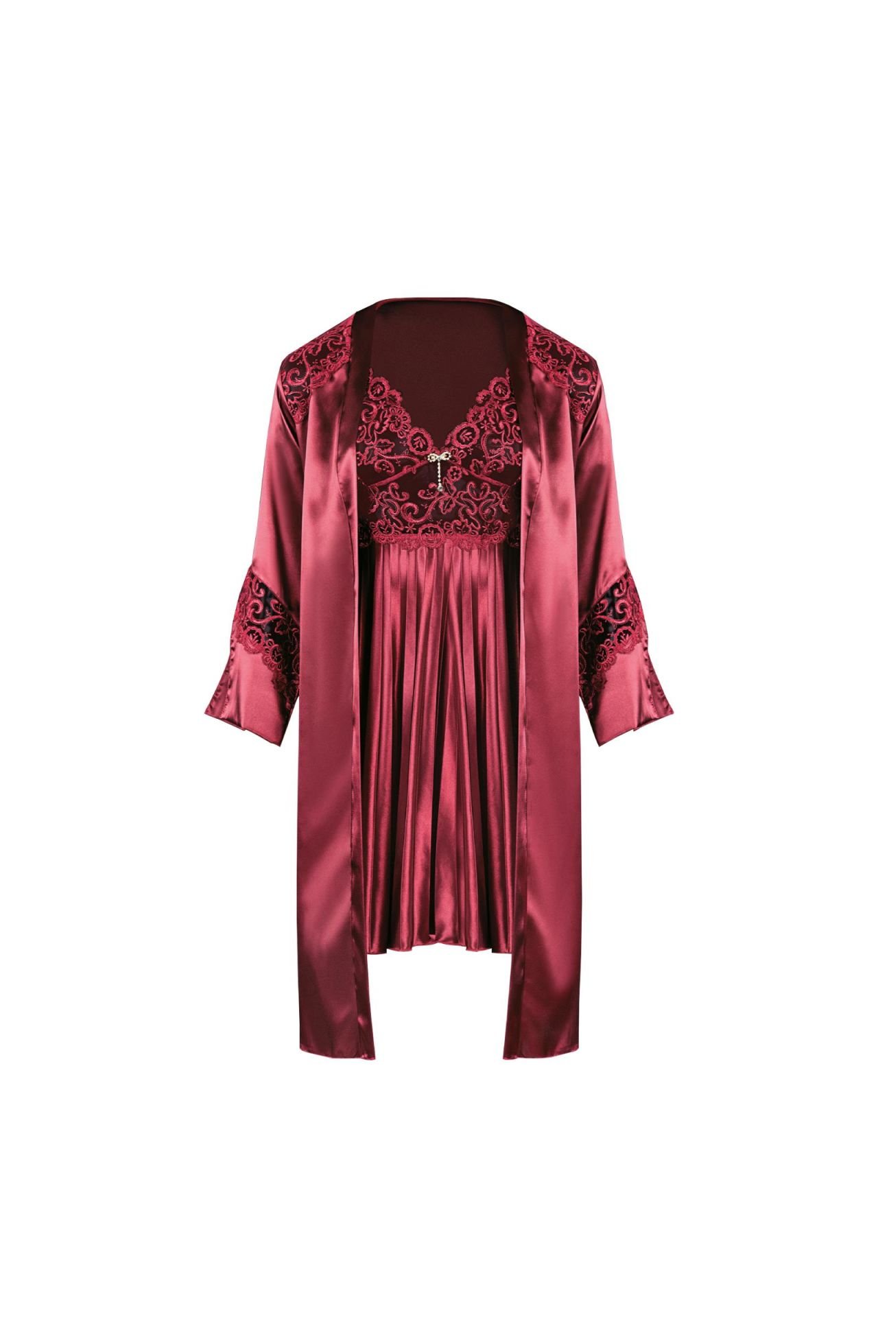 WOMEN'S SATIN - dressing gown