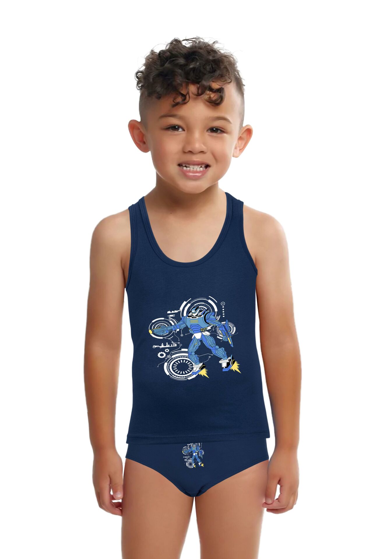 ERKEK ÇOCUK-ÇAMAŞIR - ATLET SLIP TAKIM