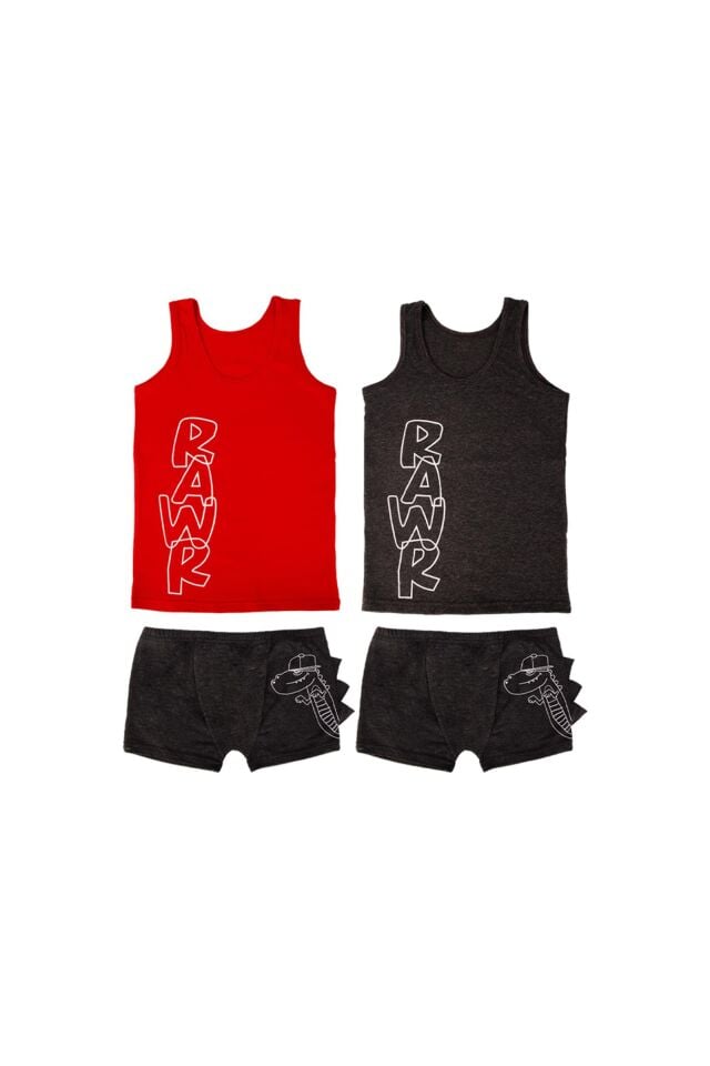 ERKEK ÇOCUK-ÇAMAŞIR - ATLET BOXER TAKIM