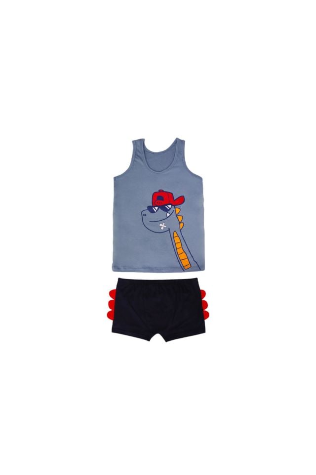 ERKEK ÇOCUK-ÇAMAŞIR - ATLET BOXER TAKIM