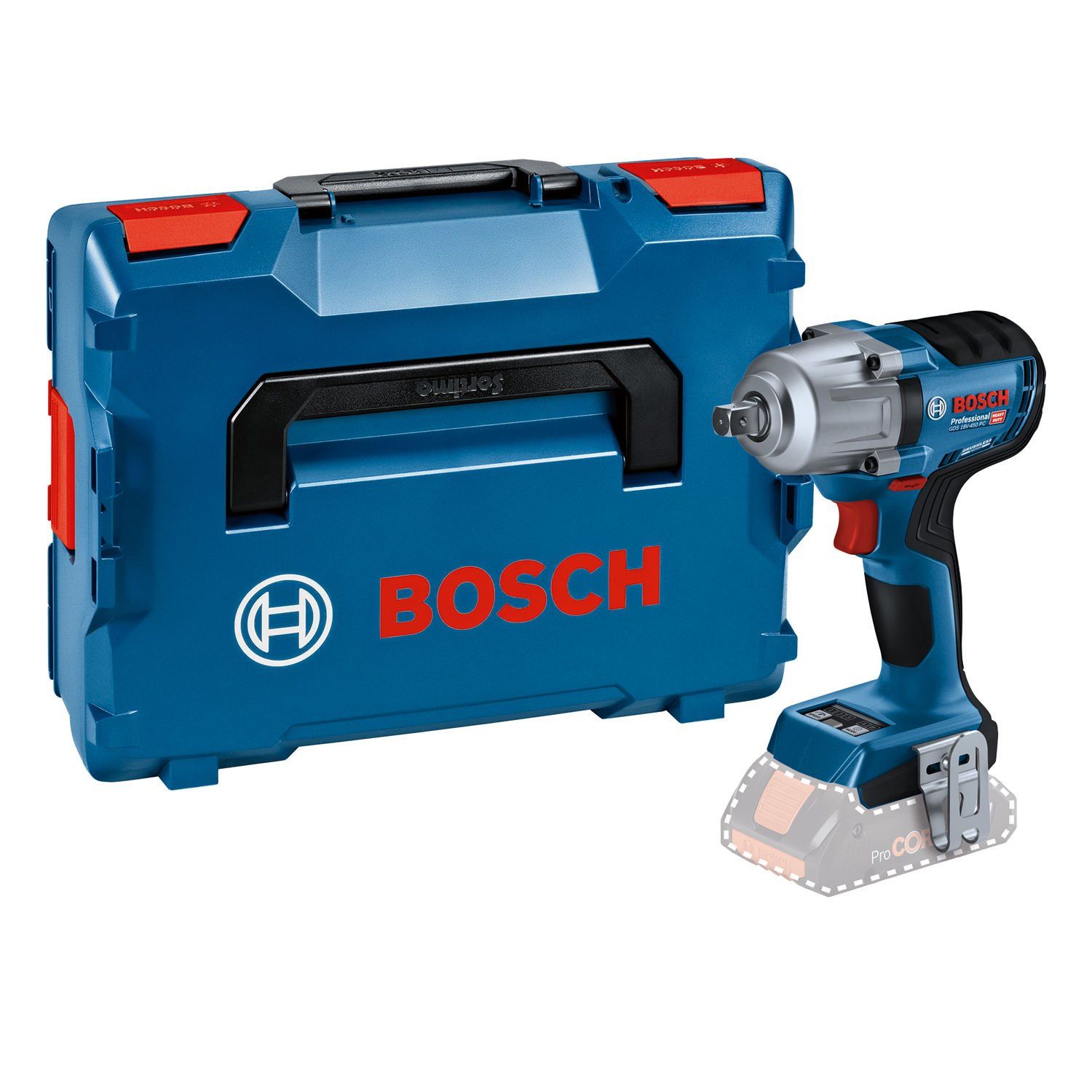 Bosch Gds 18 V-450 Pc Şarjlı Somun Sıkma Sökme Makinası 450 Nm 18 Volt (Akü ve Şarj Aleti Hariç)