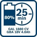 Bosch GBA 18 V M-C Lityum Akü 18 Volt 4,0 Ah