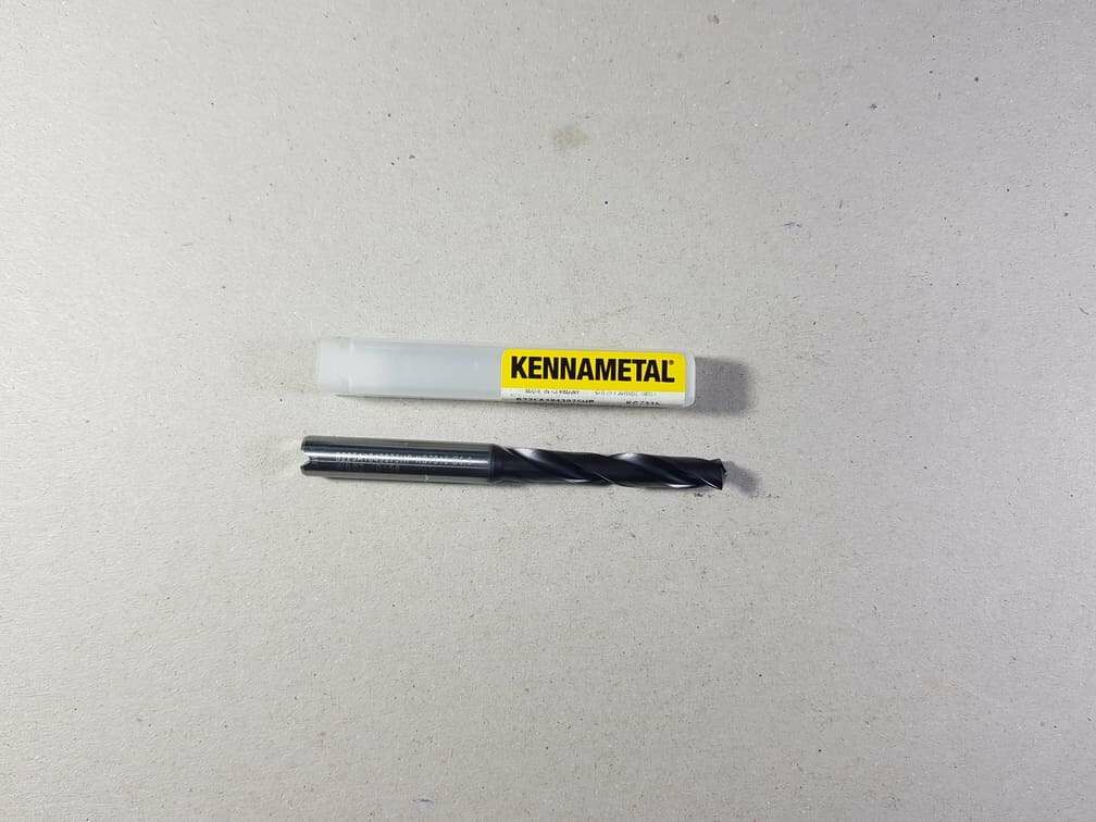 Kennametal B225A1843975HP  Kc 7315 Çap 6.9mm Karbür Matkap 5XDc