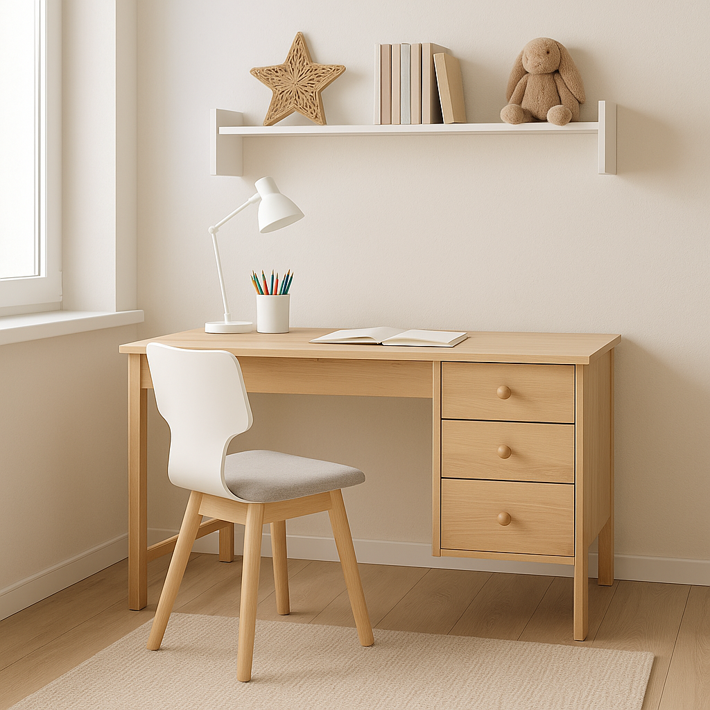 Çalışma Masası Seçimi: Çocuklar İçin Ergonomik ve Sağlıklı Tercihler  