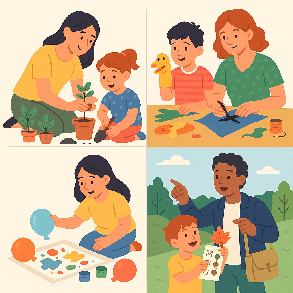 Çocuklarla Yapılabilecek Güzel Aktiviteler