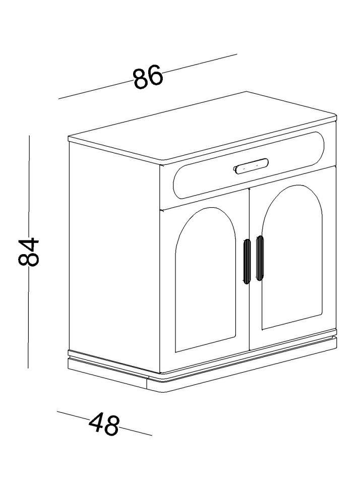 Bohem Mosso Şifonyer