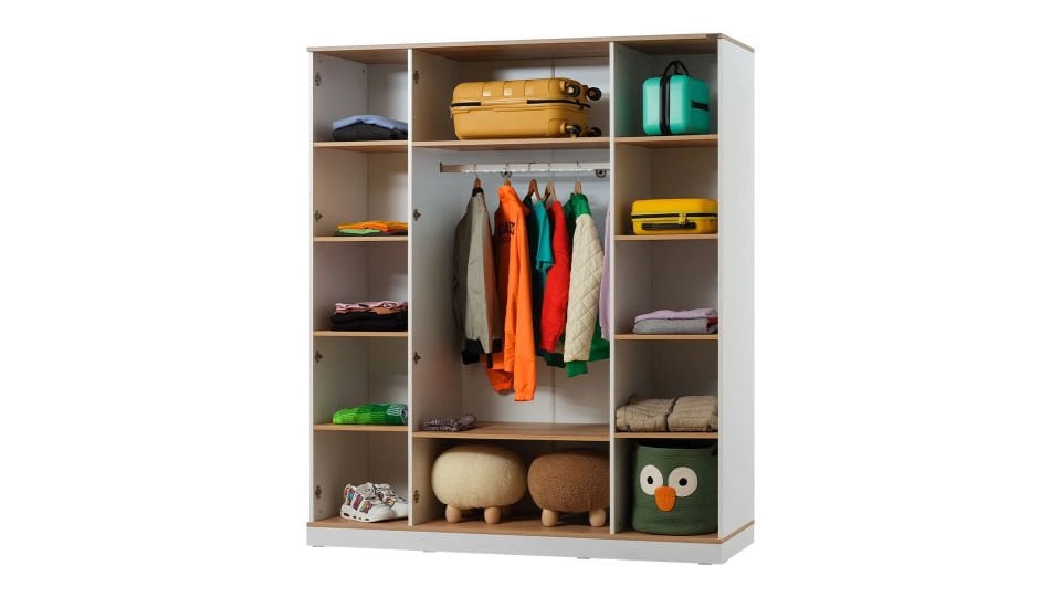 Bella 3 Kapaklı Dolap