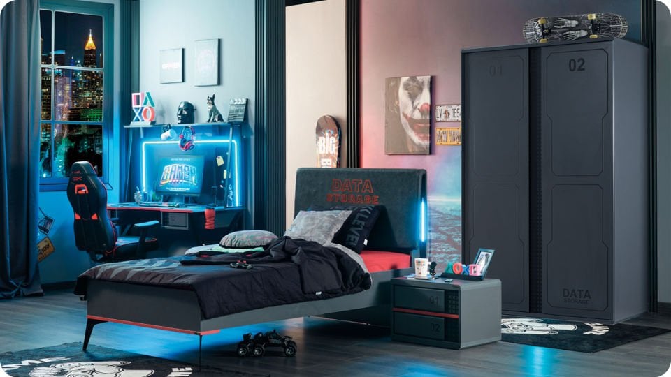 Arcade 2 Kapaklı Dolap Lite