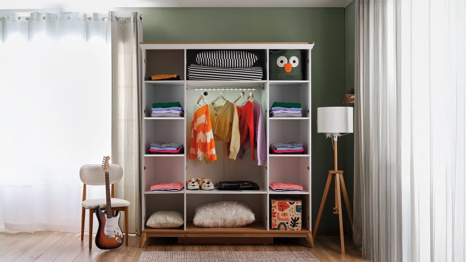 Alegra 4 Kapaklı Dolap