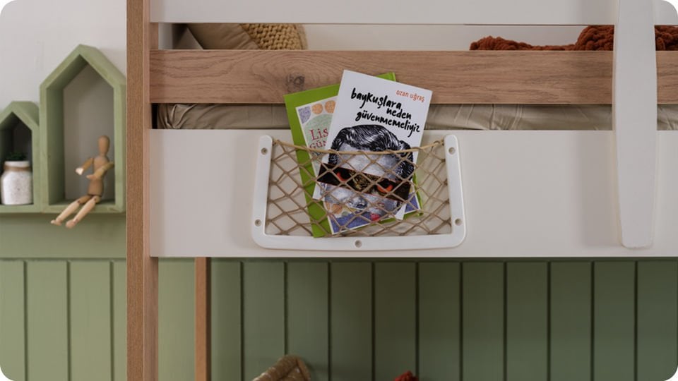 Alegra Ranza Alt : 120x200 Üst : 90x200 + Ranza Alt Karyola 90*190