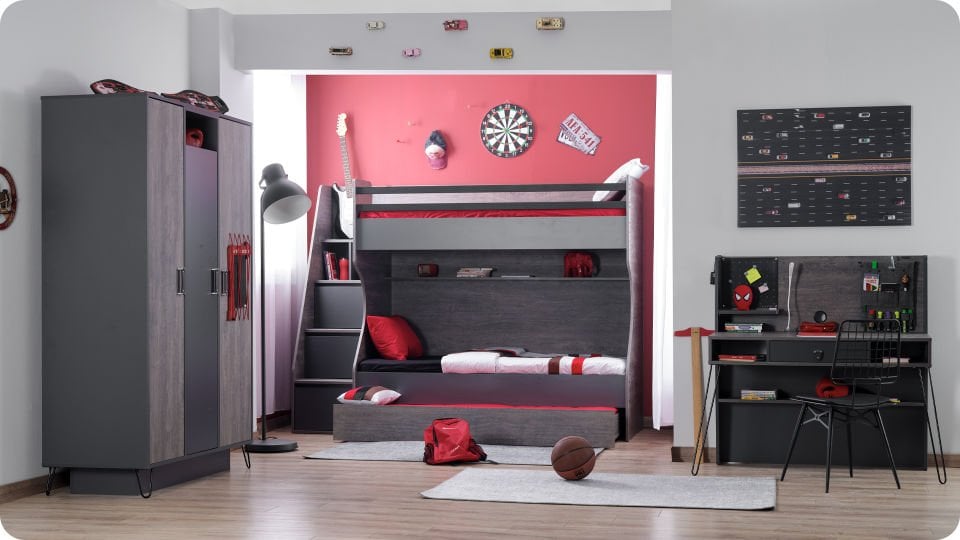 Lotus Compact Ranza Ahşap Merdiven 90*190