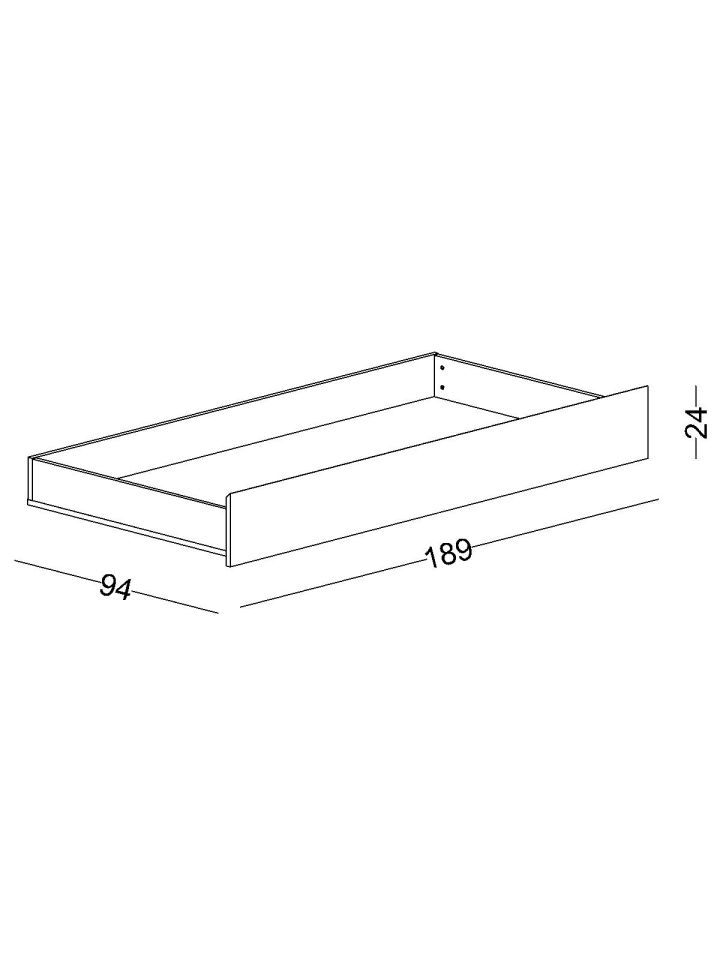 Lotus Compact Ranza Alt Karyola 90*180