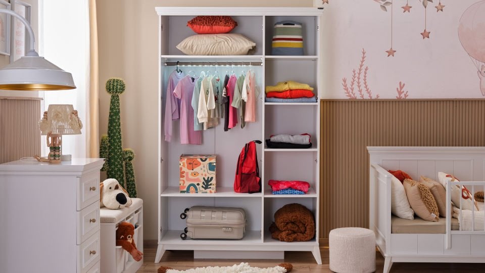 Gloria 3 Kapaklı Dolap