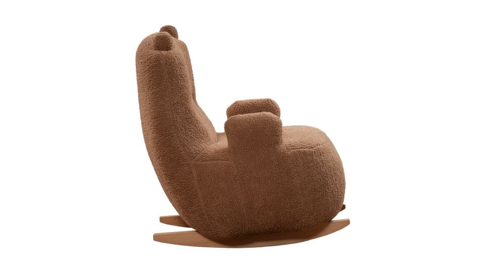 Panda Sallanan Sandalye Büyük - Kahve