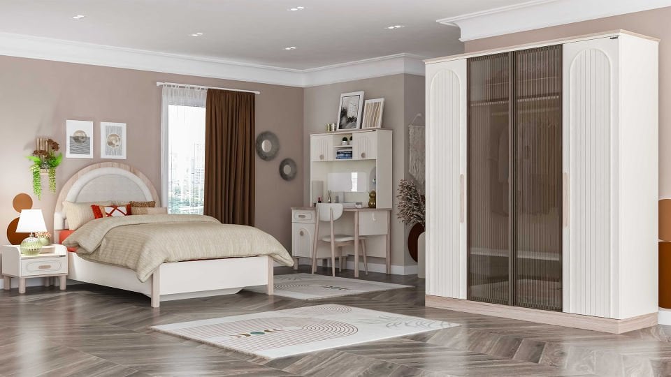 Bohemsoft 1 Adet Ahşap Sol Kapak