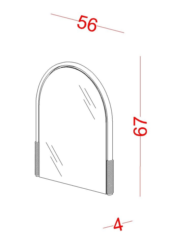 Bohemsoft Şifonyer Aynası