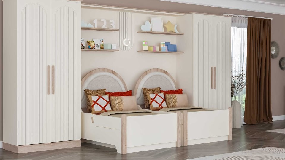 Bohemsoft Uzayabilen Lüx Karyola 90x130 / 90x200