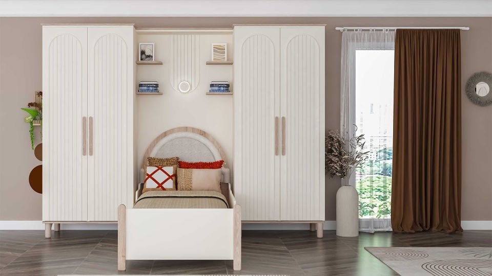 Bohemsoft 2 Kapaklı Dolap Kabini Sağ (Ayaklı)