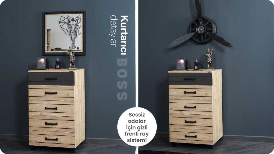 Boss Genç Odası (6 Parçalı)