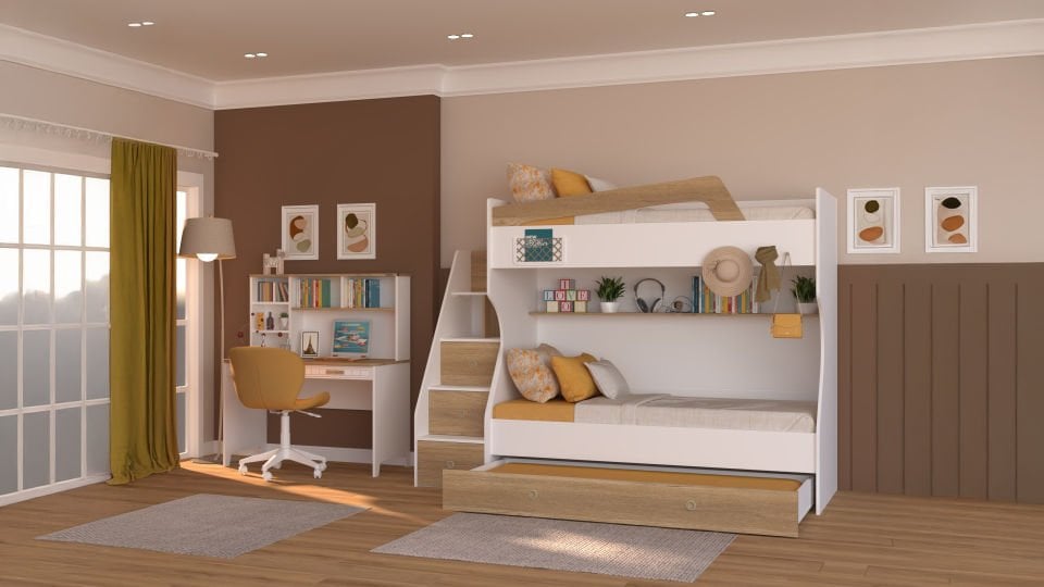 Ferro Ranza Çocuk Odası Beyaz