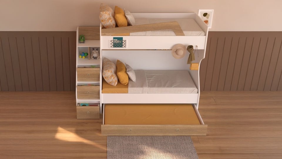 Ferro Ranza Çocuk Odası Beyaz