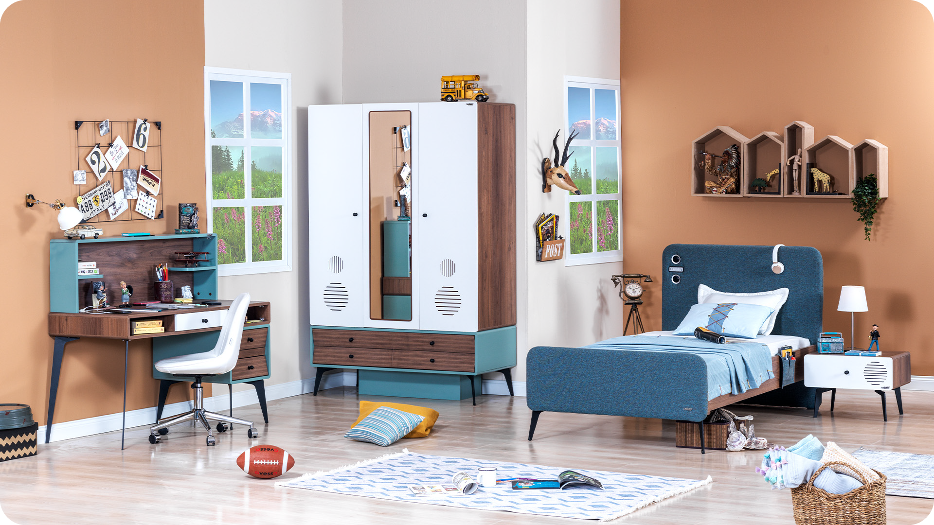 Kampüs Genç Odası 6 Parçalı - 4