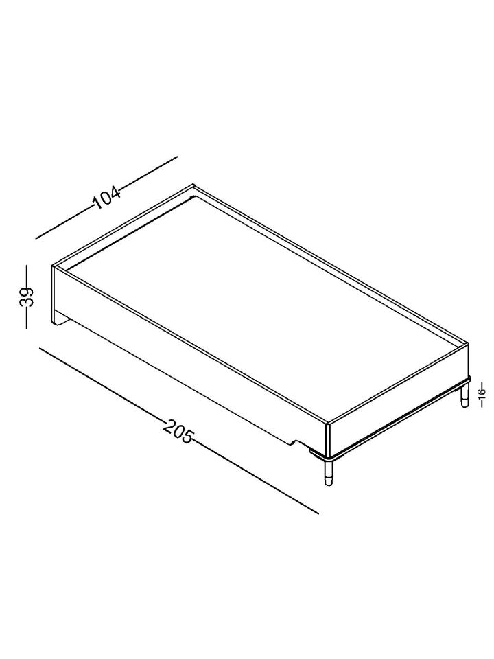 Marin Baza 100*200 Ceviz