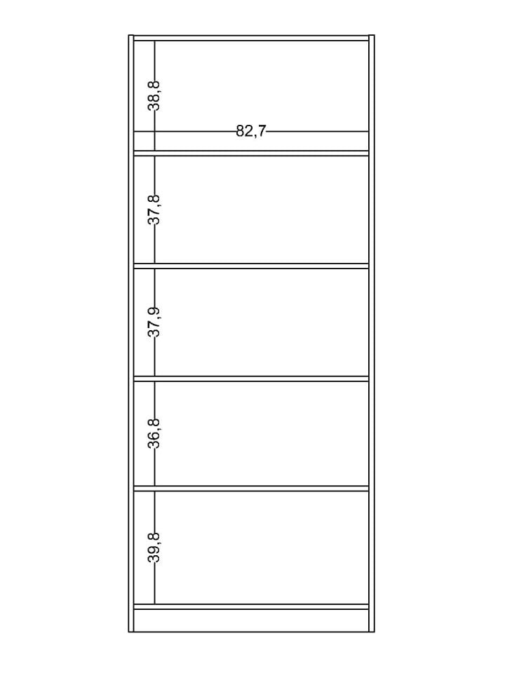 Nora 2 Kapaklı Dolap - Raflı