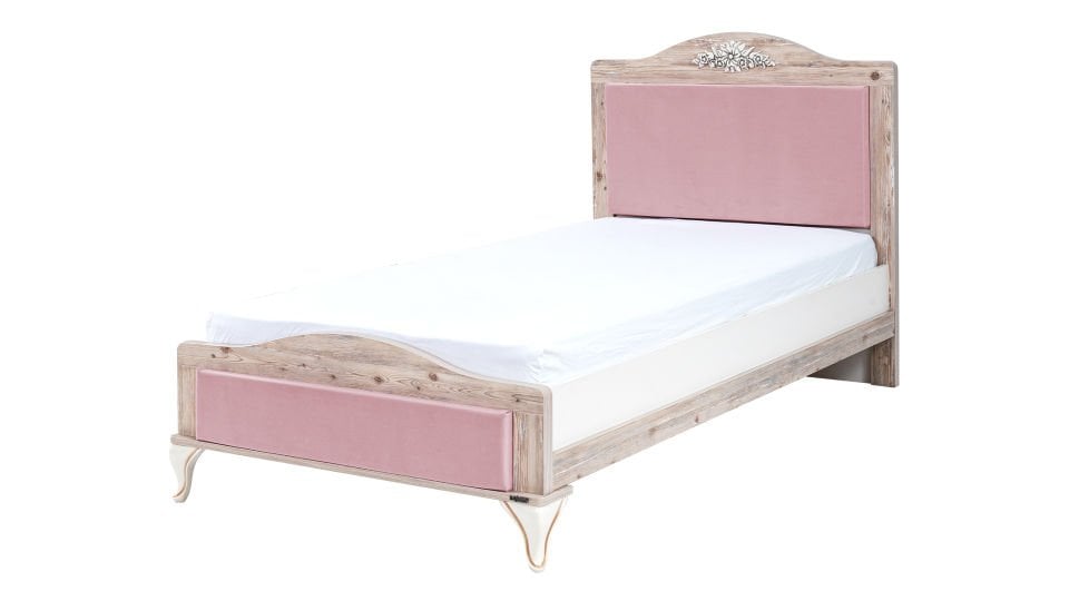 Golden Karyola 100X200 Pudra