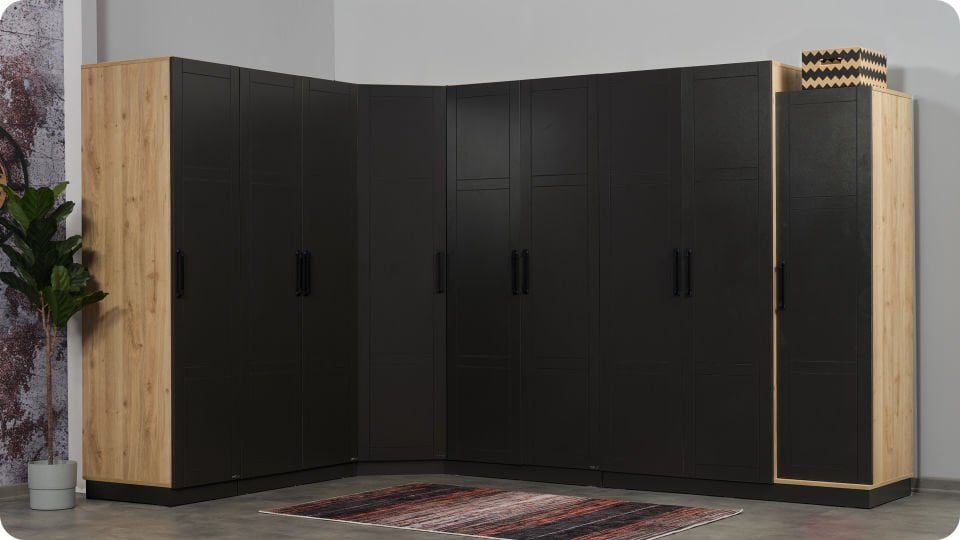 Boss 3 Kapaklı Dolap