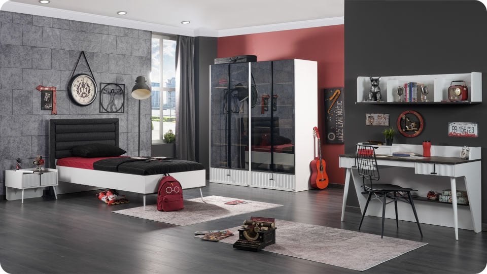 Cool 2 Li Cam Kapaklı Dolap