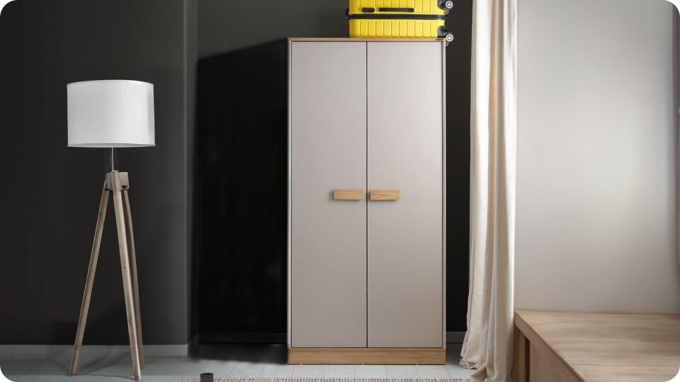 Huga 2 Kapaklı Dolap