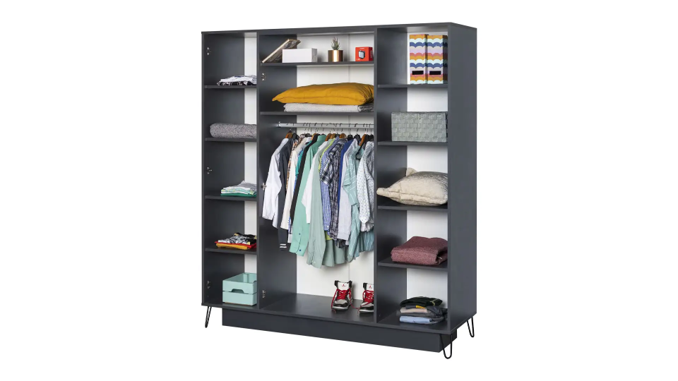 Lotus 4 Kapaklı Dolap