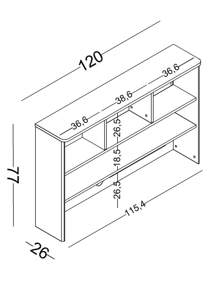 Marin Study Desk + Top Module