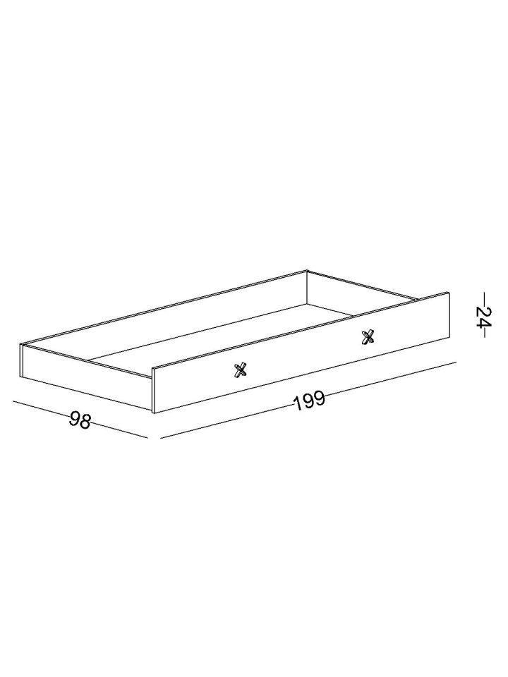 Extreme Montessori Alt Karyola 90X190