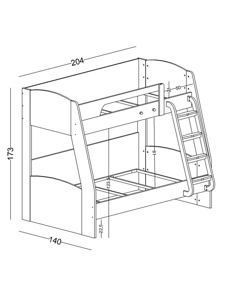 Bohemlife Ranza Alt 120x200 Üst 90x200