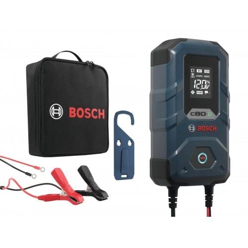 Bosch C-80 Li / Yeni Jenerasyon Akü Şarj Cihazı 6/12V 15Amper IP65 - Bosch 0189921080 (Lityum iyon LiFePO  Aküleri Şarj Eder)