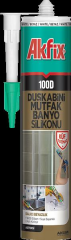 Akfix 100D Şeffaf Duşakabin Silikon*24