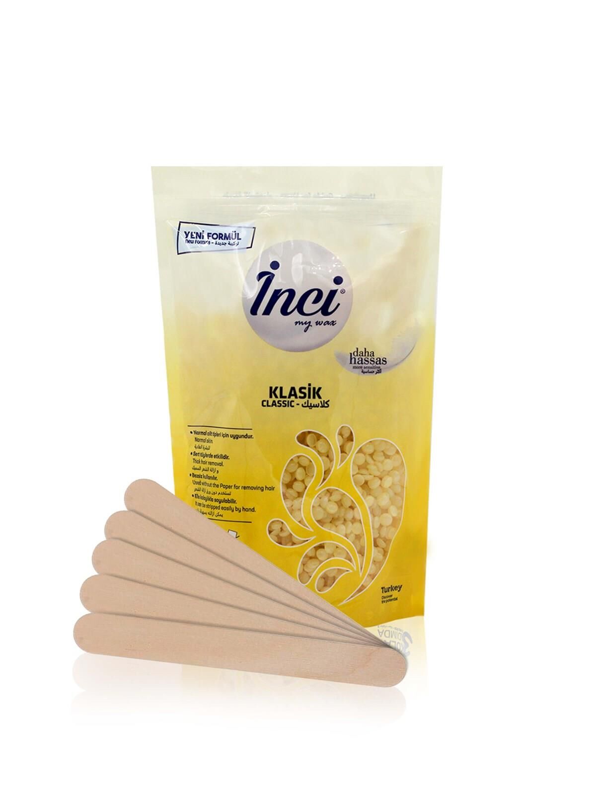 İNC-0017 Incı Boncuk Ağda 200 Gr Naturel*96