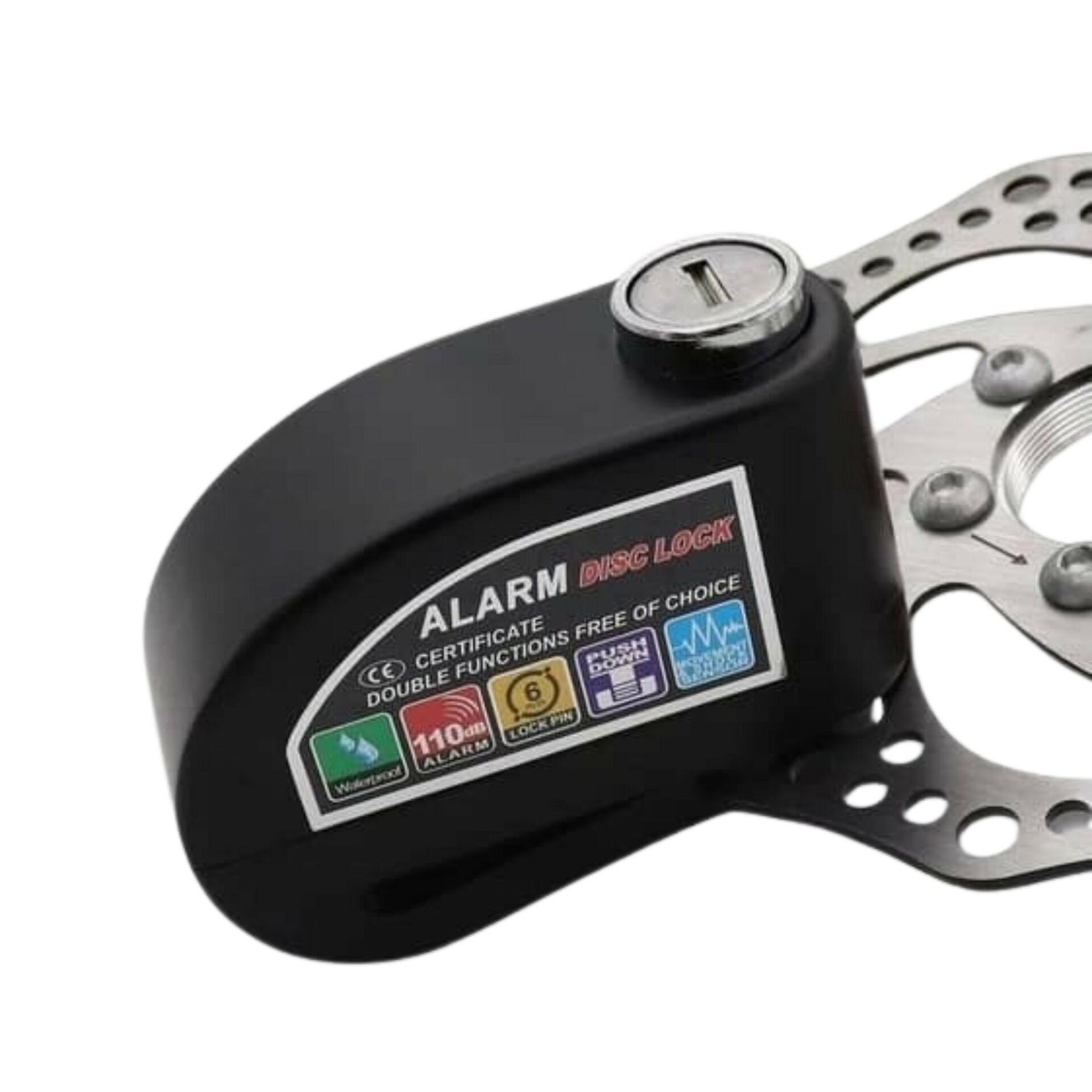 R-8201 Motosiklet Alarmlı Disk Kilidi*50