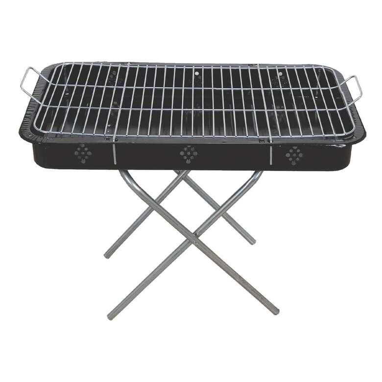 Portatif 40cm Küçük Siyah Ayaklı Mangal*10