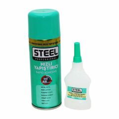 Steel Ck-5418 400ml Hızlı Yapıştırıcı*25