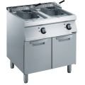 Zanussi  372085 EVO 700 Serisi Dolaplı 14+14 lt Elektrikli Fritöz 80x70x85 cm