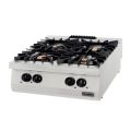 Öztiryakiler Set Üstü Ocak 900 Seri Gazlı 4 Açık Ateş 80*90*30 (4x10=40 kW)