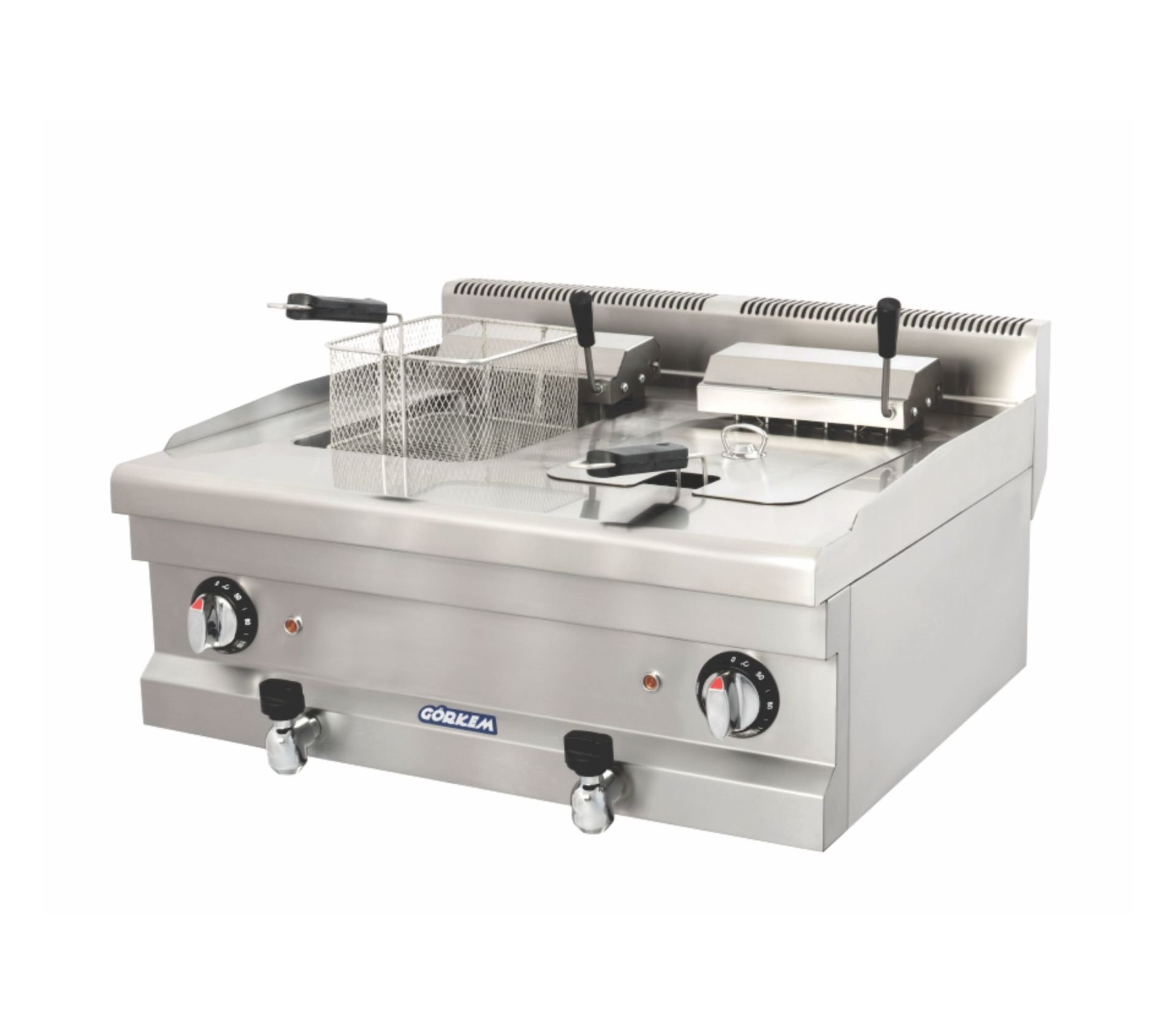 Görkem FE 660 Set Üstü Fritöz 9+9 LT Elektrikli 60x61x42 cm 602