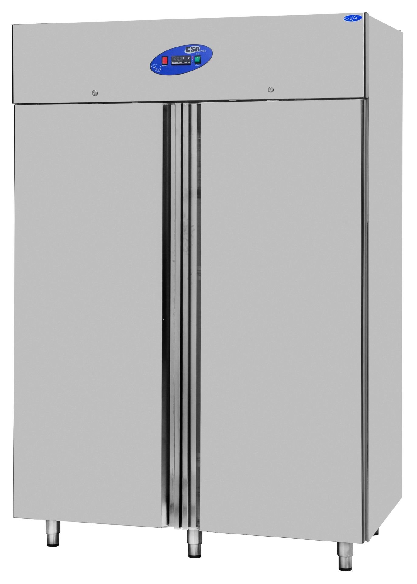 CSA CS-DBLK-1400 Dikey Tip Çift Kapılı Derin Dondurucu 1400 Litre 140x81x207 cm 304K