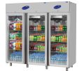 CSA CS.DBNLK.2100 KMB.C.1N2L Dik Tip Kombine Cam Kapılı Buzdolabı & Derin Dondurucu 2100 Litre 210x81x207 cm 304K