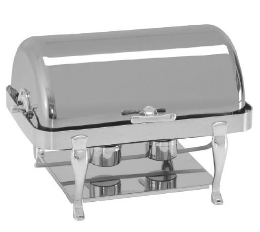 Kayalar Roll Top Kapak Chafing Dish - Reşo Dikdörtgen 180°  Elektrikli