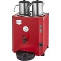 Remta DE11S Jumbo Çay Makinesi Şamandıralı 2 Demlikli 23 lt Kırmızı