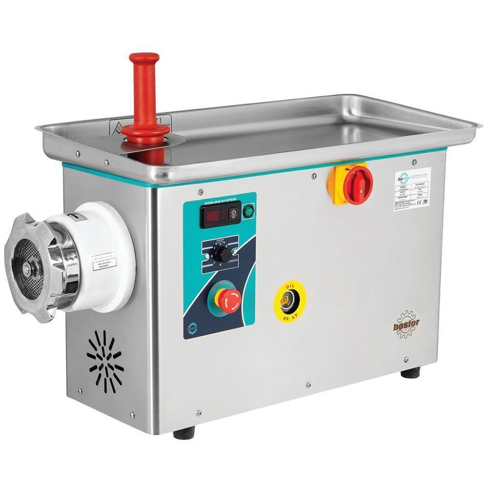 Bosfor 22'lik Soğutmalı Paslanmaz Kıyma Makinesi 380V UKMS-22T